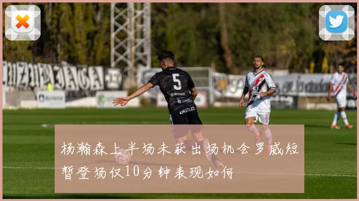 杨瀚森上半场未获出场机会罗威短暂登场仅10分钟表现如何